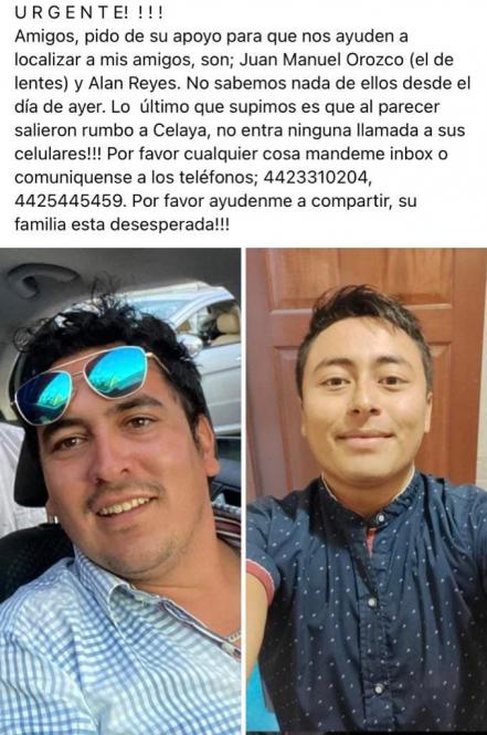 Tecnológico de Querétaro pide justicia para estudiantes asesinados en Guanajuato 
