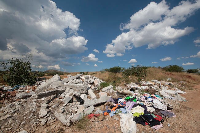 Entre las razones que hubo para cerrar el relleno sanitario fue no contar con los criterios de manejo de los residuos y la contaminación de los acuíferos (Fotos: VÍCTOR PICHARDO)