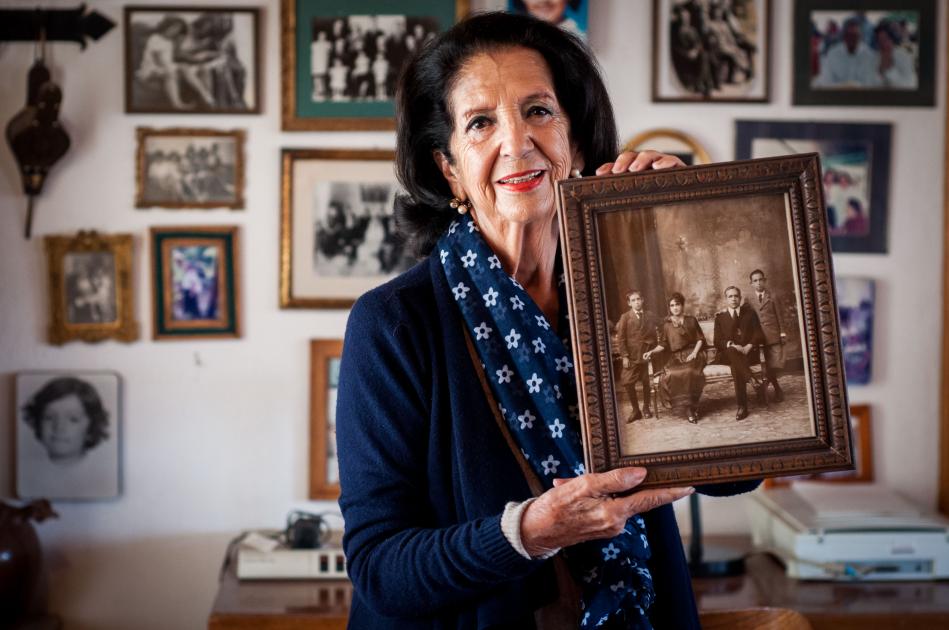 Lupita Perusquía, hija de uno de los constituyentes de 1917 y primer gobernador de Querétaro, Ernesto Perusquía, relata lo que fue vivir aquella época de cambio para la vida política del país