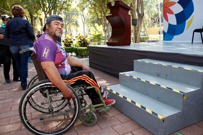 #NuestrasHistorias. “La discapacidad no está en el cuerpo, sino en la mente”: David