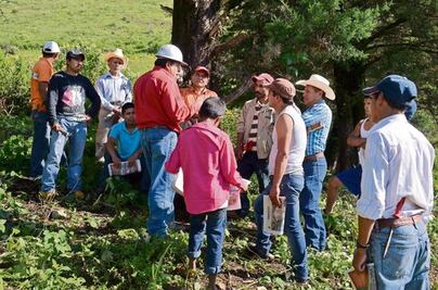 Supervisa alcalde de Pinal avance de obras