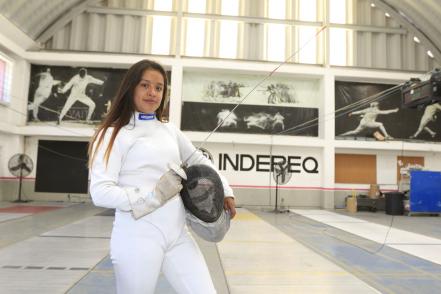 “Al practicar esgrima descubrí mi pasión”