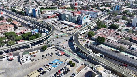 Ya abrieron el paso elevado de Zaragoza en el Paseo 5 de Febrero