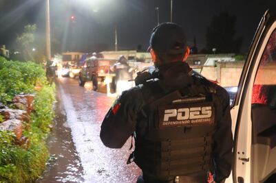 Detienen a 37 personas en un operativo