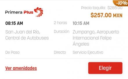 ¿Cuánto cuesta ir de Querétaro al AIFA? Conoce el tiempo y las rutas disponibles