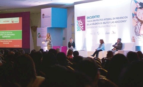 Participa CECA en encuentro nacional contra las adicciones
