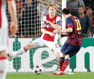 Messi es el mejor en la goliza culé