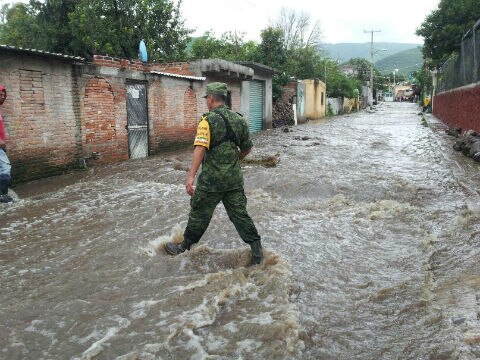 Apoya ejército a Las Lajitas