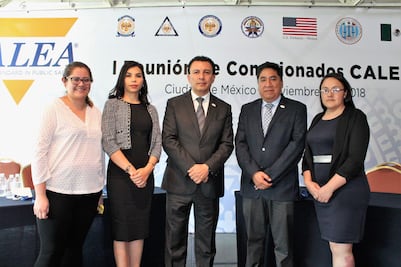 Policía Estatal y CQ-CIAS reciben acreditación de excelencia por parte de CALEA