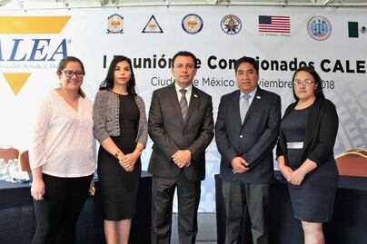 Policía Estatal y CQ-CIAS reciben acreditación de excelencia por parte de CALEA