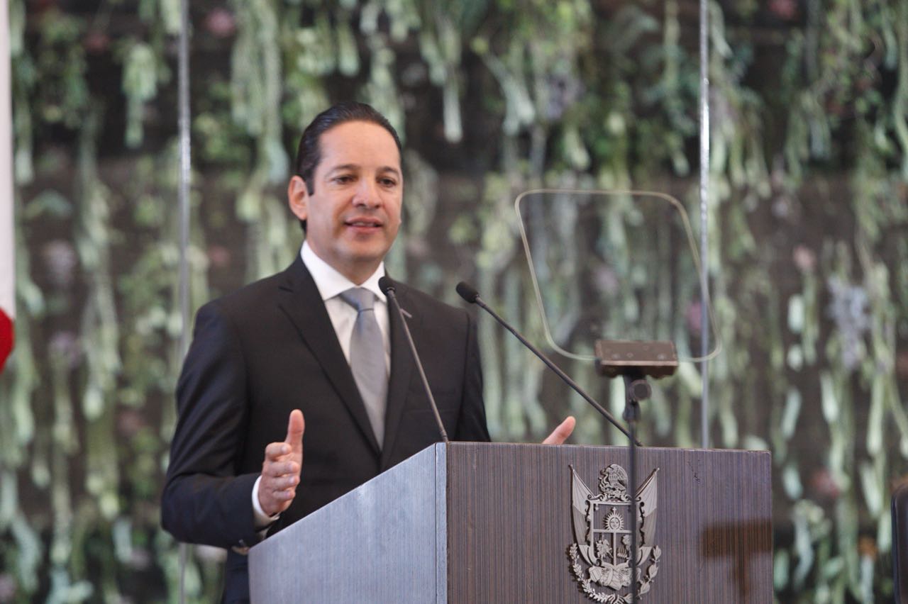 Entrevista con Francisco Domínguez, en el marco de su segundo informe de gobierno