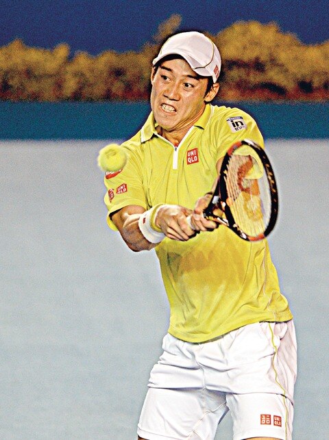 Nishikori se impone con sus “dejaditas”