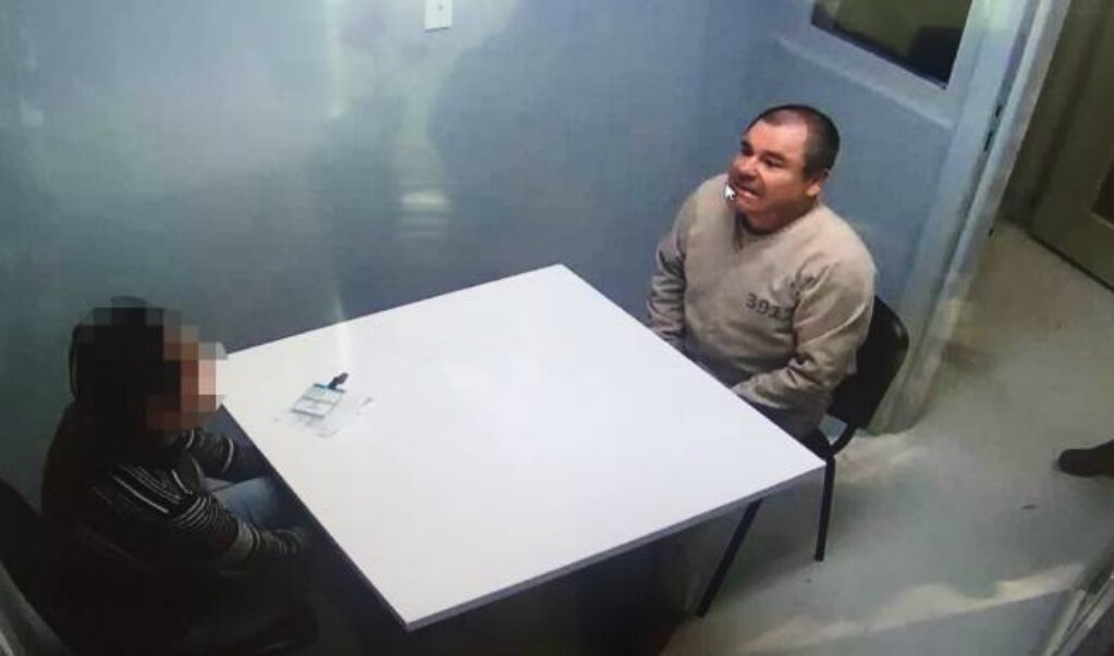 Llega "El Chapo" a Tribunal en Brooklyn para comparecencia