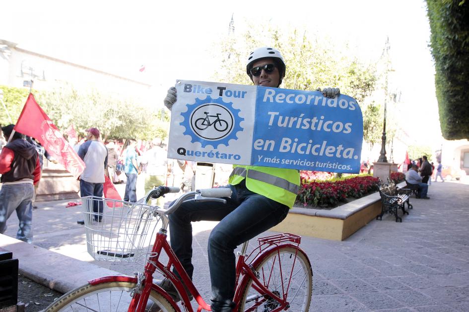 Fomentan turismo y ecología en bicicletas
