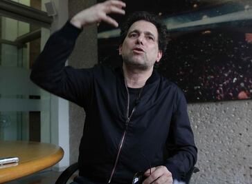 Calamaro carga la suerte consigo