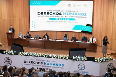 Presentan el primer Programa de Derechos Humanos de la Fiscalía de Querétaro