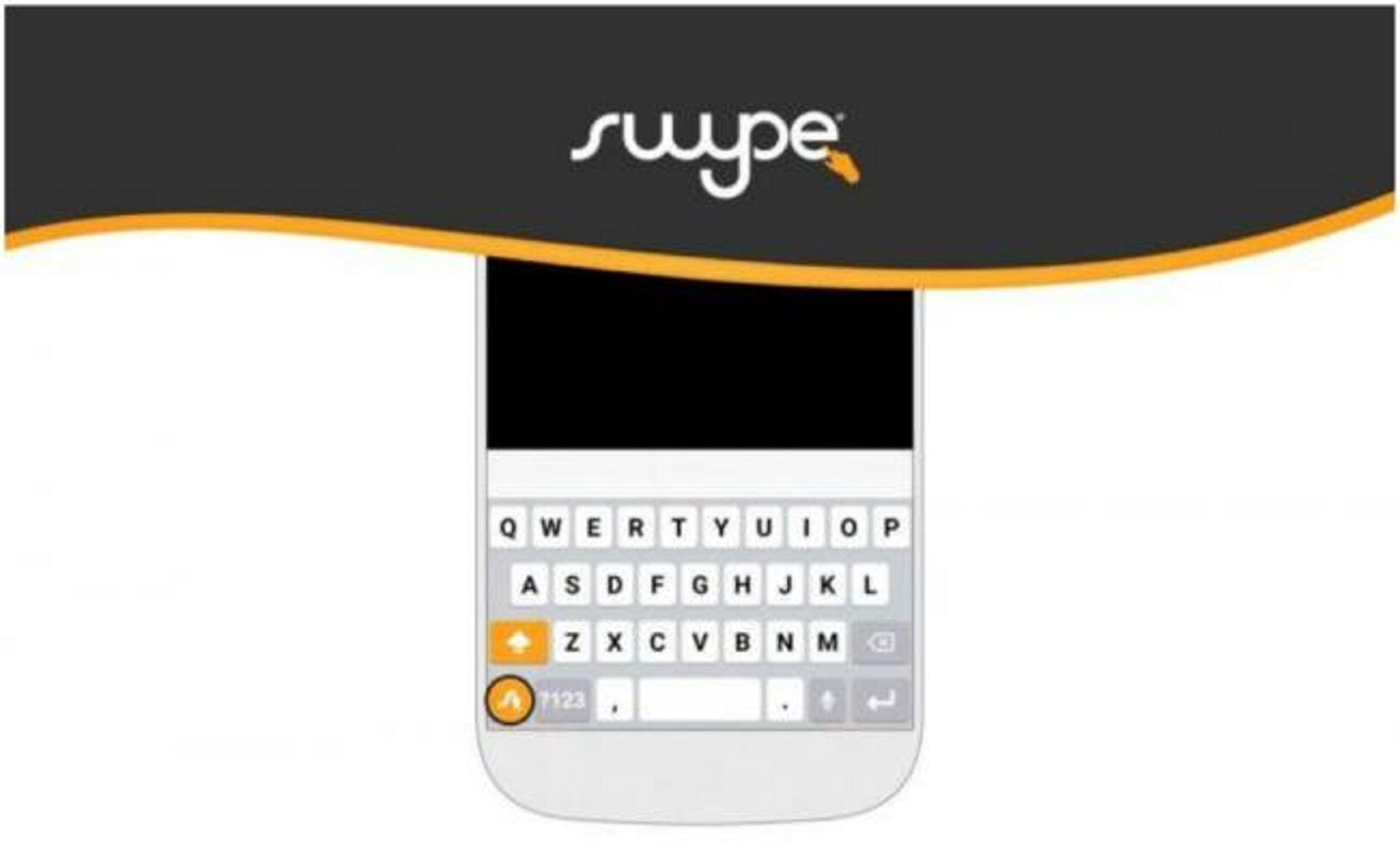 Este teclado también permitía escribir con una mano.