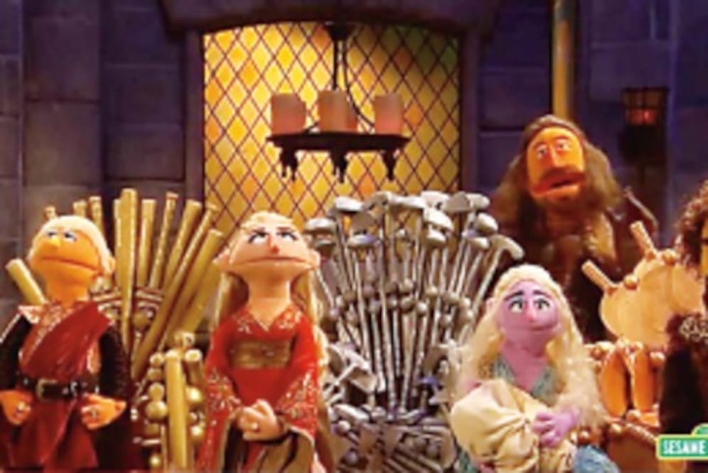 Ahora, Plaza Sésamo realiza su versión de Game of thrones