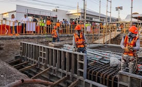 Colapsa estructura en obra de la Línea 4 del Metro en Monterrey