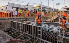 Colapsa estructura en obra de la Línea 4 del Metro en Monterrey