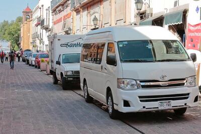 Parquímetros esperan para ser instalados