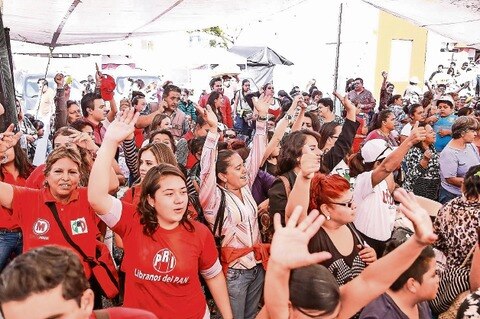 Candidato reprueba actos de 'guerra sucia'