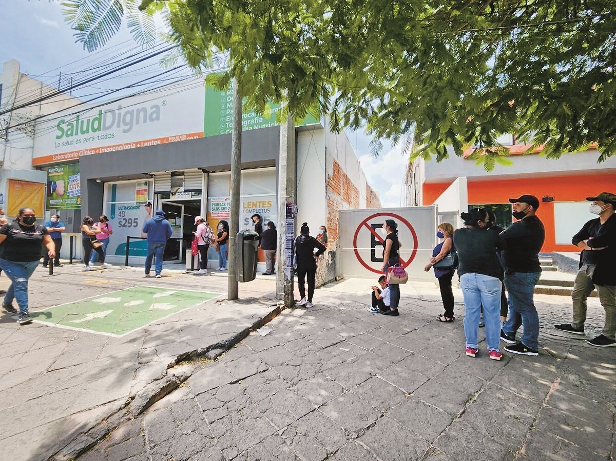 Covid crece, pero pruebas no tienen demanda