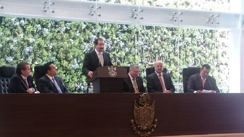 Protesta Jorge López Portillo como Gobernador de Querétaro 