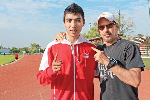 Queretanos en podio de atletismo