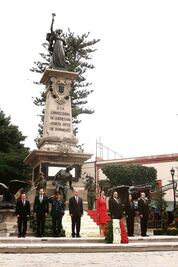 Restauran monumento a la ‘Corregidora’