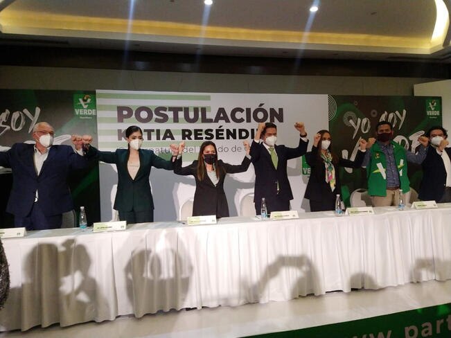 Katia Reséndiz es precandidata del PVEM a la gubernatura de Querétaro