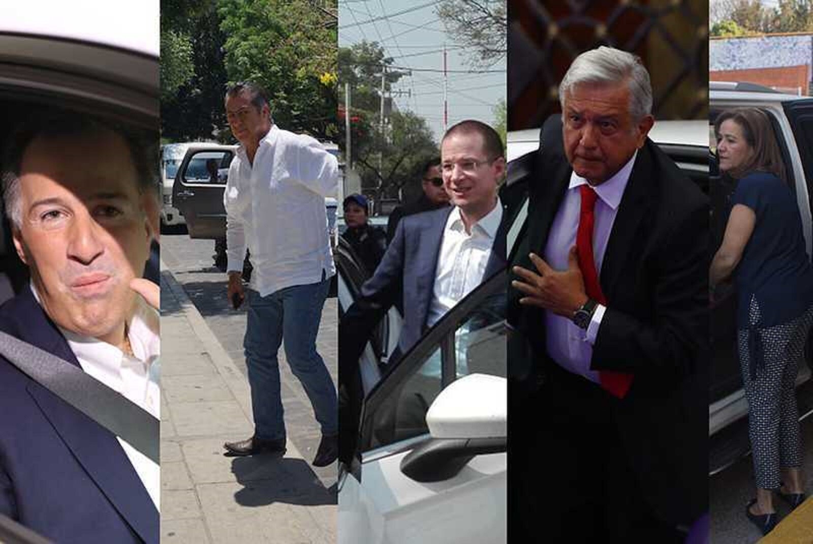 Híbridos, camionetas y un Jetta: así son los autos de los presidenciables