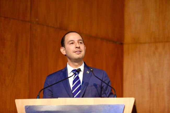 Marko Cortés reconoce labor de senadores de AN