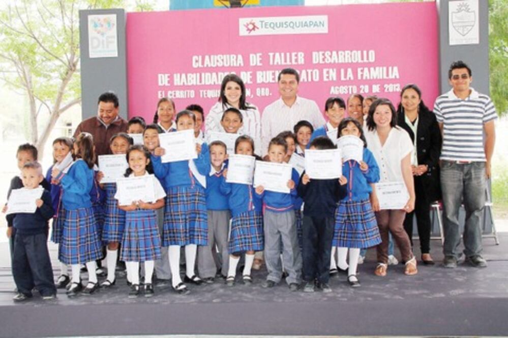 Clausuran taller de buen trato en la familia