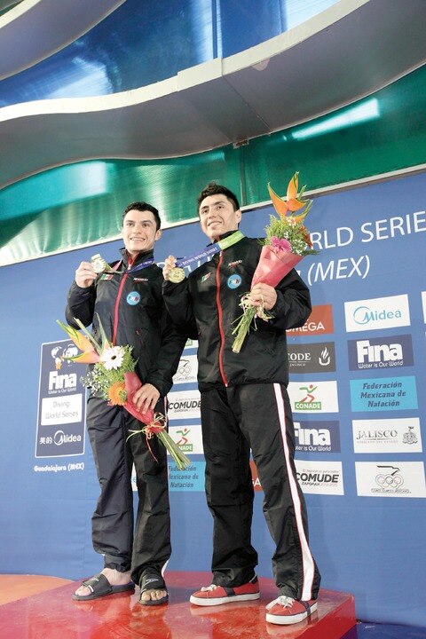 Y en trampolín, Yahel Castillo y Daniel Islas son los mejores