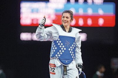 María Espinoza va por el oro 