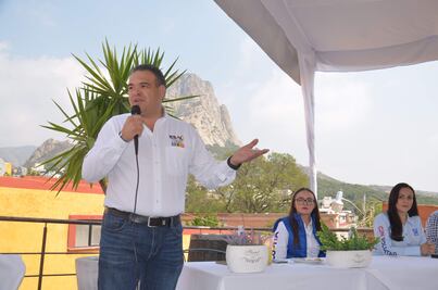 Magallanes recorre el Jardín Independencia