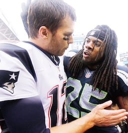 Sherman acusa a Brady de iniciar guerra de palabras