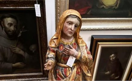 PGR recupera dos esculturas de arte sacro