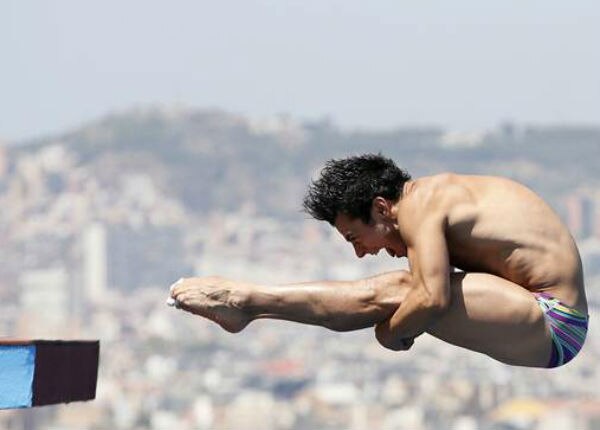 A la final en trampolín