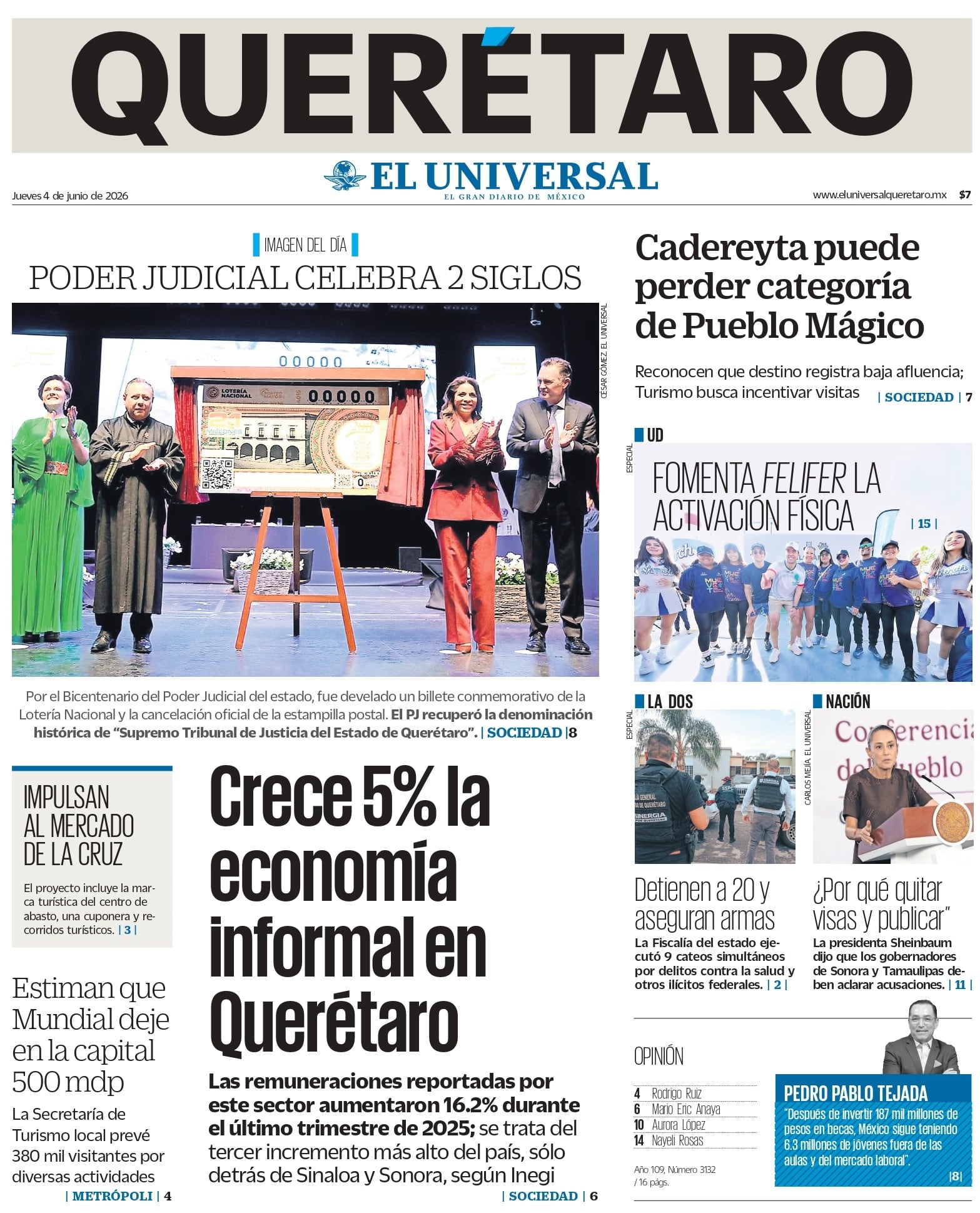 Foto. El Universal Querétaro