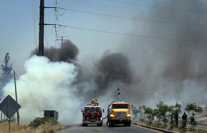 Revisarán motivo de incendio
