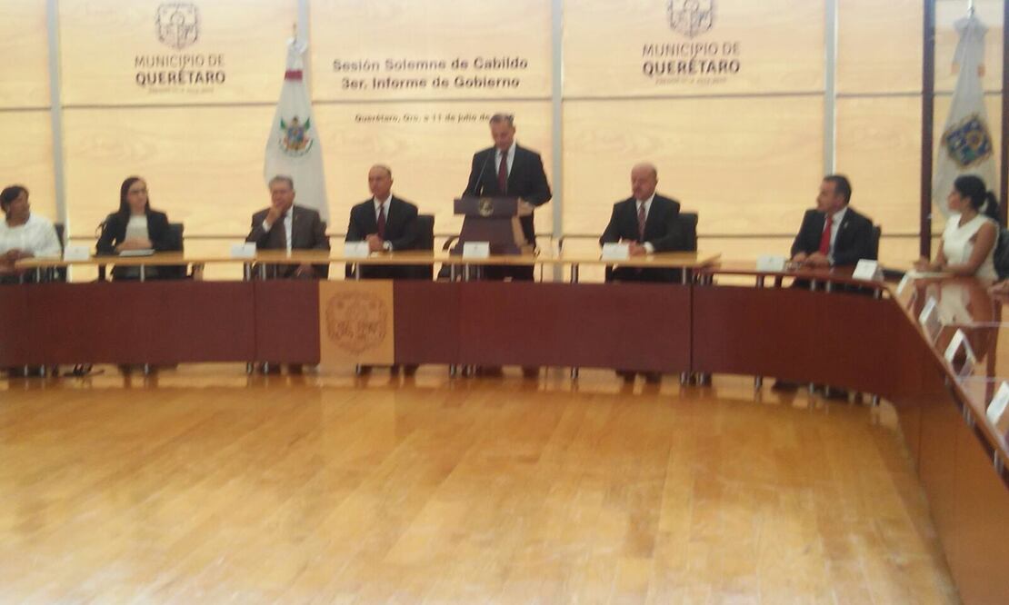 Municipio realiza el tercer informe de actividades