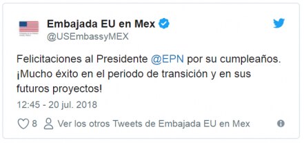 Peña Nieto celebra último cumpleaños como presidente
