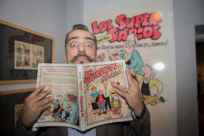Luis Gantús: "Hacer cómics no es nada más dibujar sobre papel"
