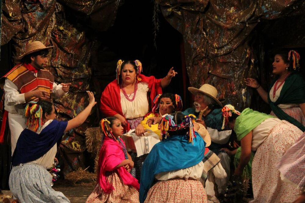 Cómicos de la Legua preparan su Tradicional Pastorela Queretana. Foto: Cortesía