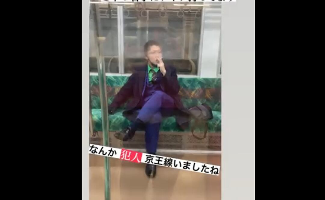 “Quería matar y ser condenado a muerte”, dice Joker, el atacante del tren de Japón