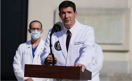 Trump aún no está completamente fuera de peligro, dice su médico