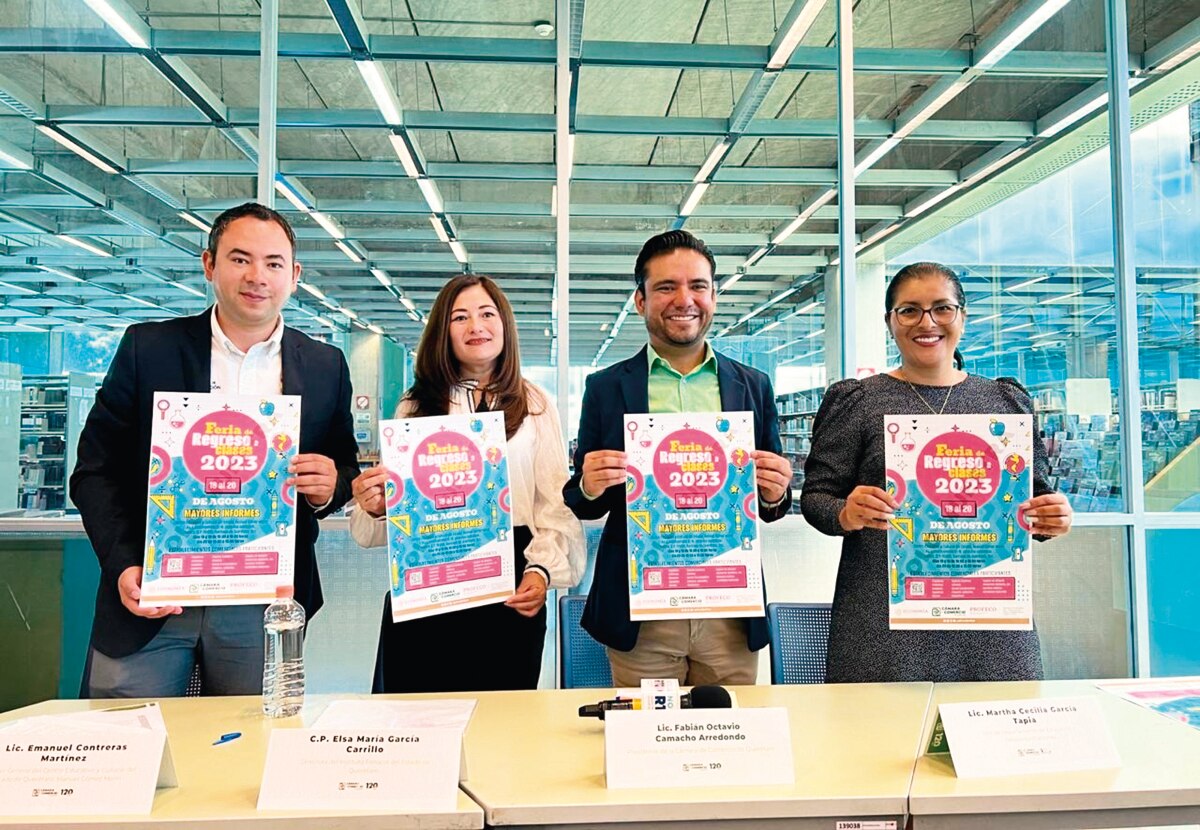 Presentan Feria de Regreso a Clases