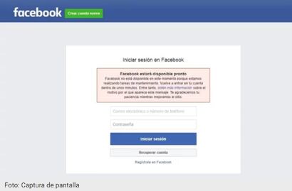 ¿Qué pasó con Facebook? El mantenimiento de la red social afecta a usuarios mexicanos